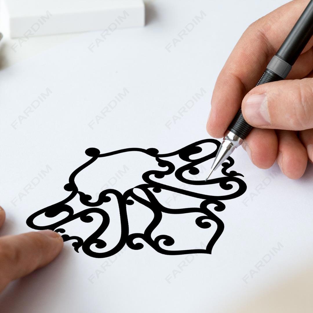 وکتور طرح نگاره پرنده کد A132433